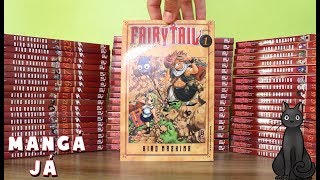 COLEÇÃO DO MANGÁ FAIRY TAIL [upl. by Selina]