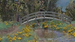 Claude Monet 3d Animation  Luca Agnani Studio [upl. by Sisak]