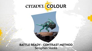 How to Paint Seraphon Skinks – Contrast Method [upl. by Meldoh]