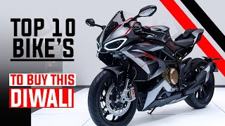 TOP 10 New Launch Bikes to Buy This Diwali  Price Under 15 Lakh to 2 Lakh [upl. by Anaer]