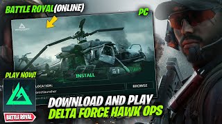 How to Download and Install Delta Force Hawk Ops In Pc For Free ✔️ [upl. by Walcoff153]