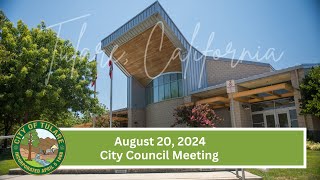 Tulare City Council Meeting  August 20 2024 [upl. by Asilla]