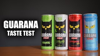 TEST ENERGETSKIH PIĆA  GUARANA [upl. by Artcele]