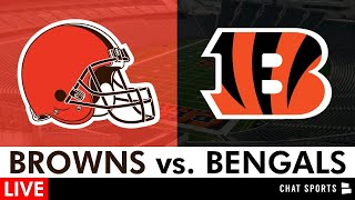 Browns vs Bengals Live Streaming Scoreboard Free PlayByPlay Highlights amp Stats  NFL Week 18 [upl. by Guzel932]