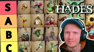 Hades 2 Enemy Tier List by Annoyance [upl. by Ramar678]