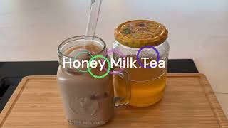 How to Make Honey Milk Tea [upl. by Jarrett]