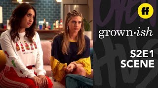 grownish Season 2 Episode 1  Zoey And Lucas quotRomanticquot Reunion  Freeform [upl. by Seel140]