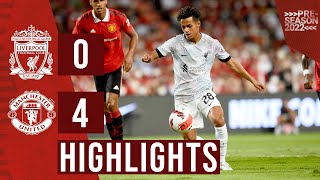 Highlights Manchester United vs Liverpool  Carvalho and Nunez amongst debutants in Bangkok [upl. by Drusie]