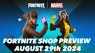 FORTNITE SHOP detailed Preview August 29 2024 [upl. by Htir6]