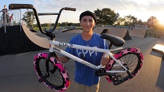 MY CRAZY NEW BMX SETUP [upl. by Auof]