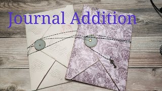 Floating envelope insert for your Journal envelopejournal junkjournalideas junkjournal [upl. by Godard918]