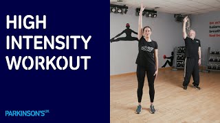 High intensity workout with Reach Your Peak  Parkinsons UK [upl. by Eolc]