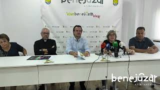 Presentación programa de actos Fiestas y Romería del Pilar de Benejúzar 2023 [upl. by Nima]