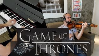 GAME OF THRONES violino amp piano 🎹🎻🎵 [upl. by Nnaynaffit671]