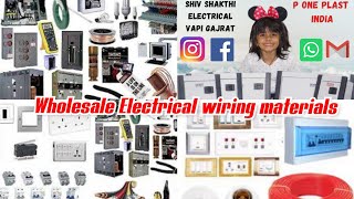 Chickpet Bangalore wholesale electrical wiring materials shop [upl. by Teyugn]