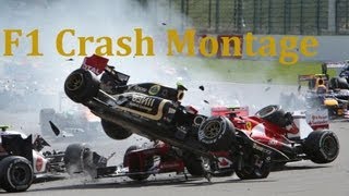 F1 201213 A Crash Montage HD [upl. by Crowns]