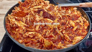 TINGA DE POLLO Fácil y más Deliciosa 😋 [upl. by Correy556]