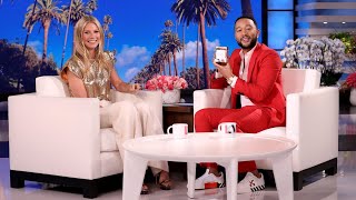 Gwyneth Paltrow Explains Her MuchPublicized Goop Candle to John Legend [upl. by Llennor477]