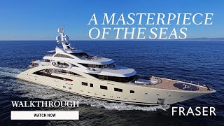 ACE 85M 279 Lurssen Yacht for sale  Superyacht walkthrough [upl. by Hadrian]