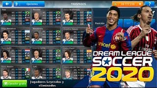 Plantilla De jugadores Leyendas y eliminados para Dream League Soccer 2019  By Claudio DLS [upl. by Florio]