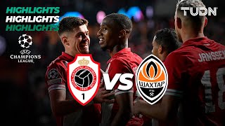 Antwerp vs Shakhtar  HIGHLIGHTS  UEFA Champions League 202324  TUDN [upl. by Ahsienaj]