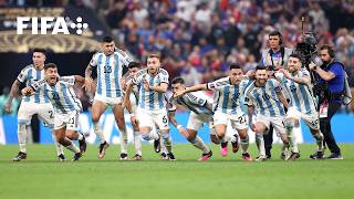 Argentina v France Full Penalty Shootout  2022 FIFAWorldCup Final [upl. by Erodavlas]