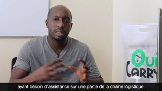 Oumar Yam présente OuiCarry Créateur de Solutions Logistiques [upl. by Yla]