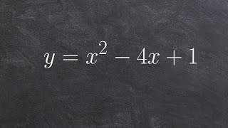 Graphing a quadratic function in standard form [upl. by Ivzt]