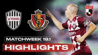 Vissel Kobe 10 Nagoya Grampus  Matchweek 191  2020  J1 League [upl. by Faber]