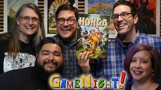 Honga  GameNight Se7 Ep15  How to Play and Playthrough [upl. by Stacie]