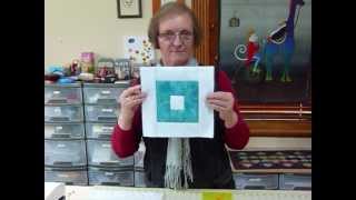 How to make a Quilt as you Go reversible square block  Quilting Tips amp Techniques 111 [upl. by Bonnice]