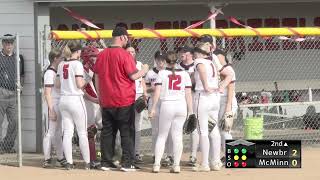 MHS Softball v Newberg May 17 2022 [upl. by Oric]