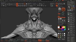 05 Detailing process ZBrush [upl. by Kin876]