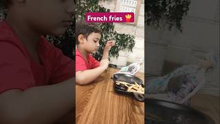 Anaya Eating French Fries ytshorts shorts viralvideo [upl. by Norga]