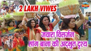 जवारा विसर्जन सांग बाना का अदभुत दृश्य  Visarjan Song  Dukalu Yadav [upl. by Enomis750]