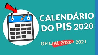 CALENDÁRIO DO PIS 2020  2021  Saiu o Calendário OFICIAL do PIS [upl. by Ened]