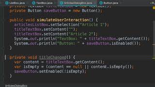 48 Mediator Pattern Implementation Using the Observer Pattern [upl. by Giana]