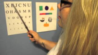 ASMR Eye Exam Role Play Whisper [upl. by Uolyram768]