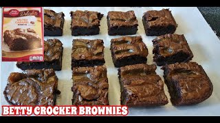 Betty Crocker Brownie Mix  How to make Betty Crocker Brownies  Betty Crocker [upl. by Anirbys]