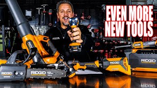 How Many More NEW Tools RIDGID Continues Rolling Out NEW 18V Tools for 2023 [upl. by Rouvin]