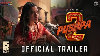 Pushpa 2 The Rule New Trailer HINDI 2024  Allu Arjun  Rashmika  Sukumar  mythri movie makers [upl. by Ck453]