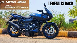 2023 Bajaj Pulsar 220F First Ride Review  Legend is Back [upl. by Allveta]