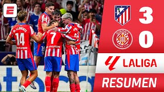 ATLÉTICO DE MADRID superó a GIRONA en gran partido con MEGA GOLES de GRIEZMANN y LLORENTE  La Liga [upl. by Margareta730]