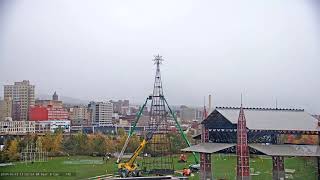 Bentleyville Tree Topping Timelapse 10122019 [upl. by Dusty788]