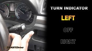 HOW TO USE TURN INDICATORS  LIGHTING CONTROL LEVER iNTRODUCTION  SMARTDrive [upl. by Attenod]