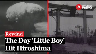 Hiroshima Attack On 79th Hiroshima Day Watch How The Atomic Bomb Ravaged Japans Hiroshima [upl. by Nrubloc]