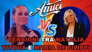 ESPLOSIVO confronto tra NATALIA TITOVA e MARIA DE FILIPPI [upl. by Sklar]