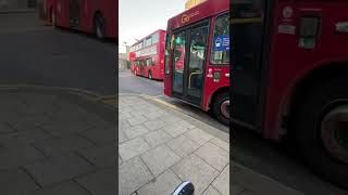 151 127 410 455 buses at wallington station [upl. by Wyon]