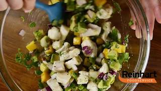 Citrus Halibut Ceviche [upl. by Aneladgam]