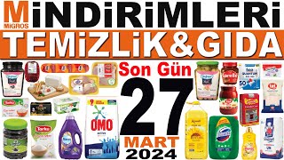 MİGROS İNDİRİMLERİ TEMİZLİK GIDA KATALOĞU  MİGROS 25 LİRA VE ÜZERİ KAMPANYA  MİGROS MART İNDİRİMİ [upl. by Acira]